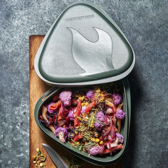 Light My Fire Sacco per il pranzo Bowl´n Lid Bio - Sandy Green