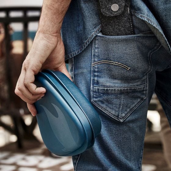 Light My Fire Sacco per il pranzo Bowl´n Lid Bio - Sandy Green