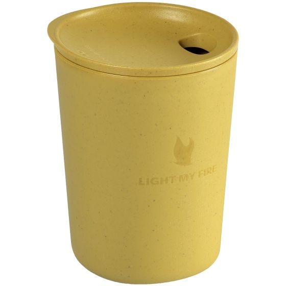 Light My Fire Tazza MyCup´n Lid Original Bio - Musty Yellow