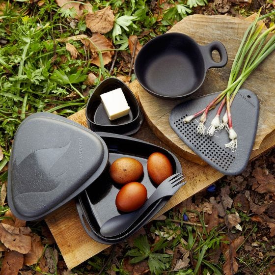 Light My Fire Set di custodie Outdoor MealKit 8pcs - Dusty Pink