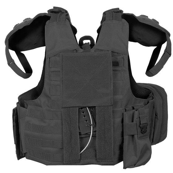 MFH Gilet Combat - Nero