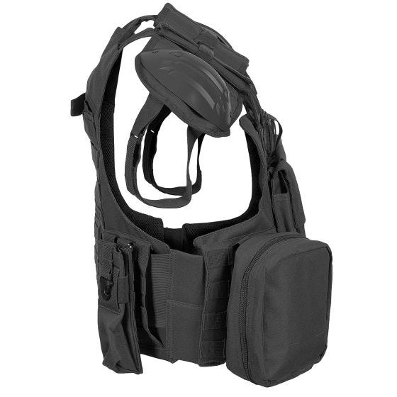 MFH Gilet Combat - Nero