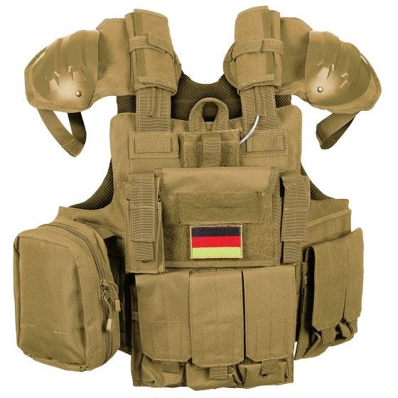 MFH Gilet Combat - Coyote Tan