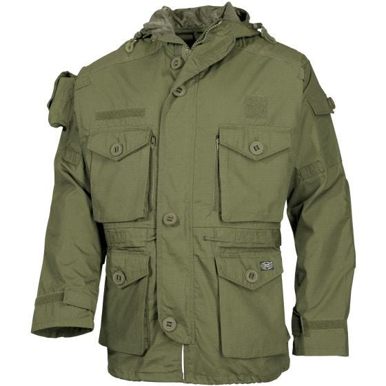 MFH giacca Commando Smock in OD Green
