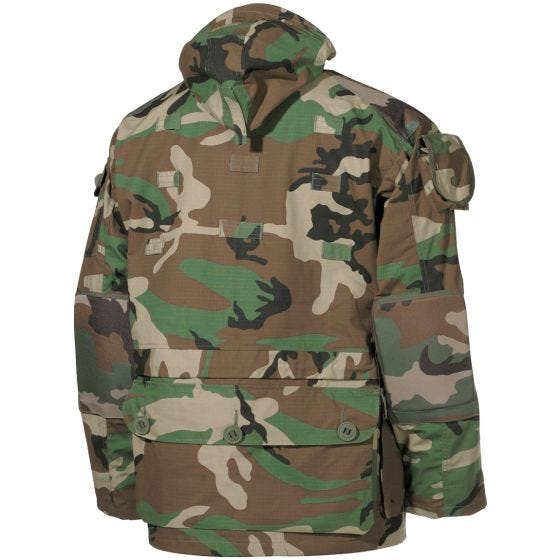 MFH giacca Commando Smock in Woodland