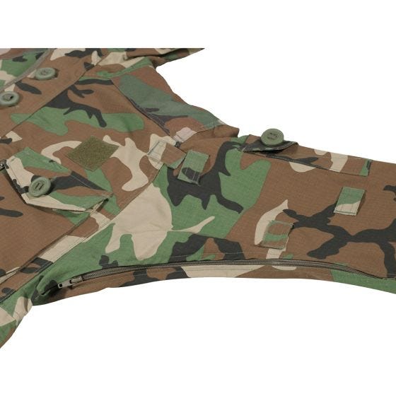 MFH giacca Commando Smock in Woodland