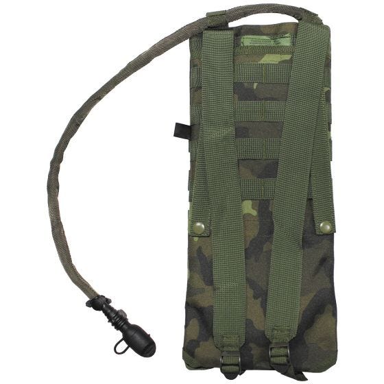 MFH sacca di idratazione con sistema di trasporto MOLLE in Czech Woodland