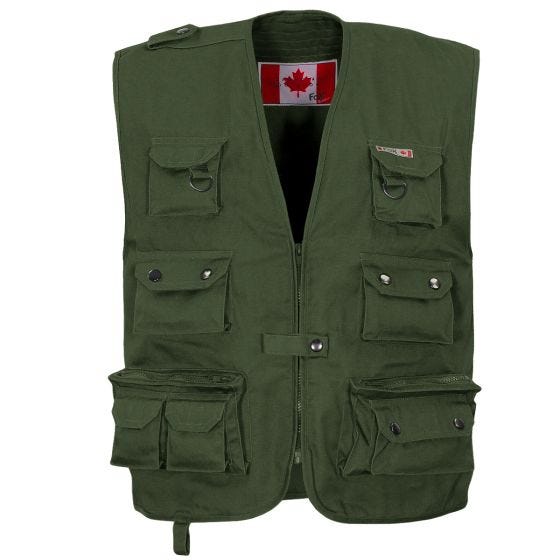 Fox Gilet Outdoor Heavy - verde OD