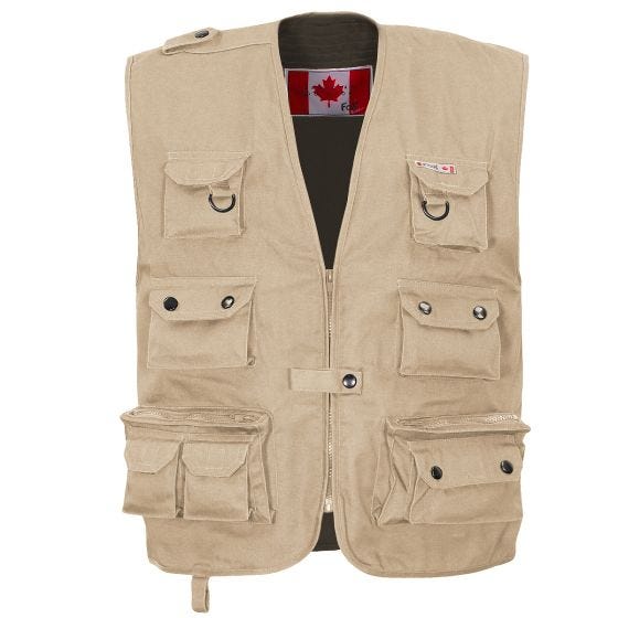 Fox Gilet Outdoor Heavy - kaki