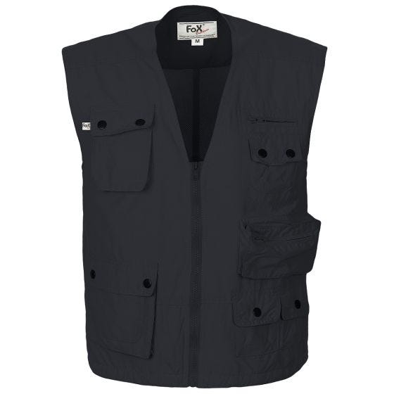 Fox Gilet Outdoor Microfibre - Nero