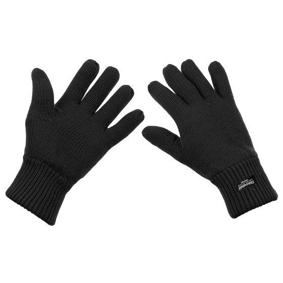 MFH Guanti Knitted 3M Thinsulate - Nero