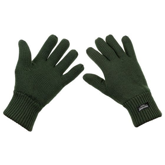 MFH Guanti Knitted 3M Thinsulate - Oliva