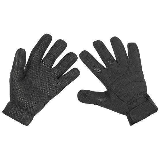 MFH Guanti Combat Neoprene - Nero