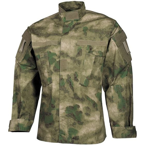 MFH giacca da campo ACU in Ripstop HDT Camo FG