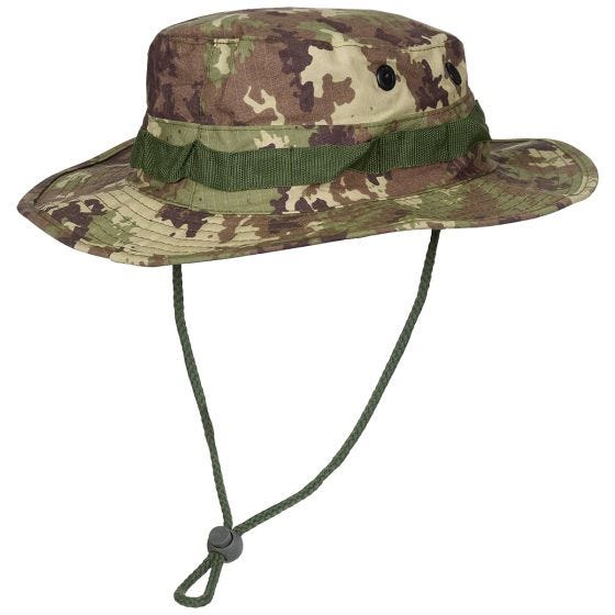 MFH cappello boonie GI in Ripstop Vegetato Woodland