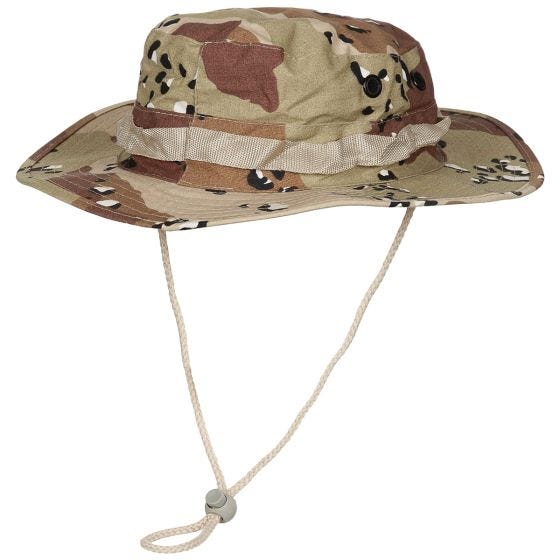MFH cappello boonie GI in Ripstop Desert a 6 colori