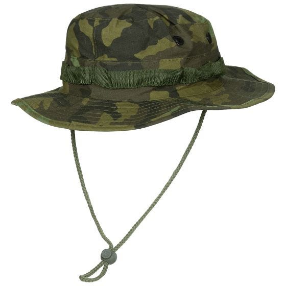 MFH cappello boonie GI in Ripstop Czech Woodland