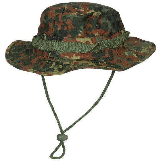 MFH cappello boonie GI in Ripstop Flecktarn