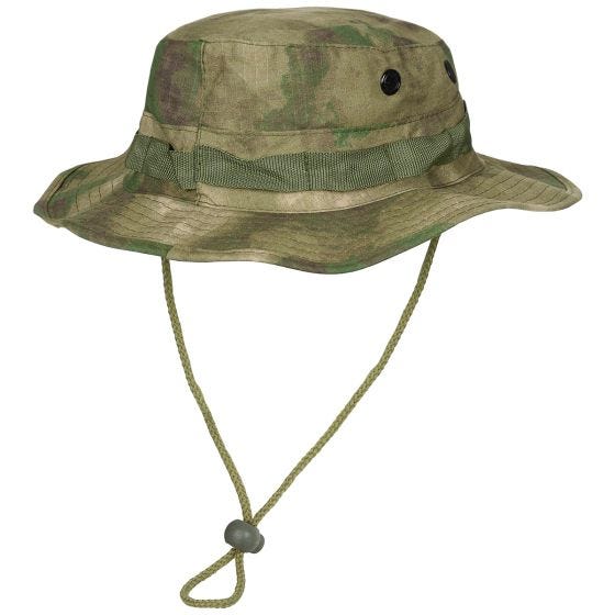 MFH cappello boonie GI in Ripstop HDT Camo FG