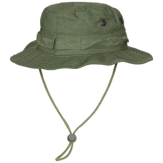 MFH cappello boonie GI in Ripstop verde oliva