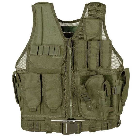 MFH Gilet USMC - verde OD