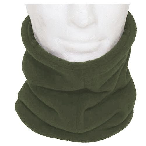 MFH sciarpa in pile con inserto per la testa in OD Green