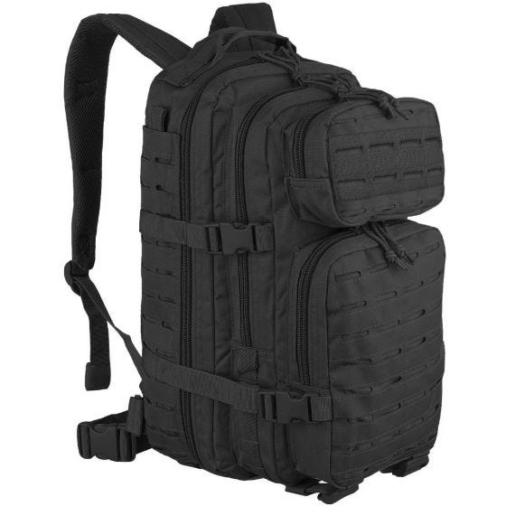Mil-Tec zaino da assalto US tagliato al laser in nero small