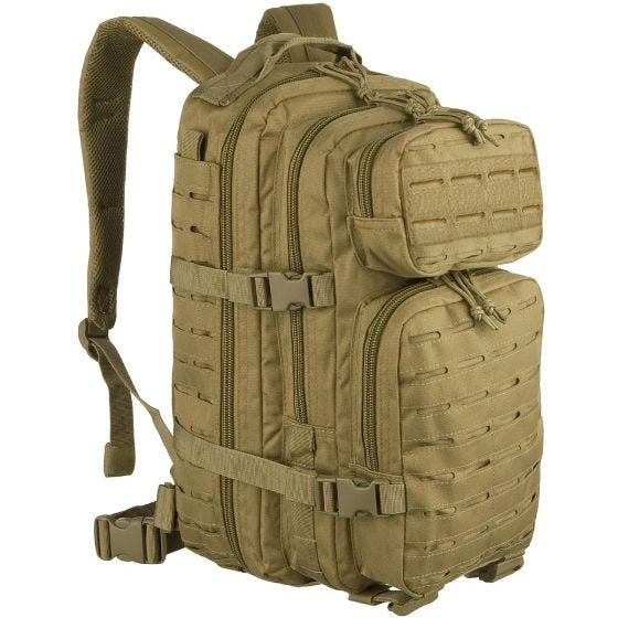 Mil-Tec zaino da assalto US tagliato al laser in Coyote small