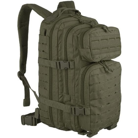 Mil-Tec zaino da assalto US tagliato al laser in verde oliva small