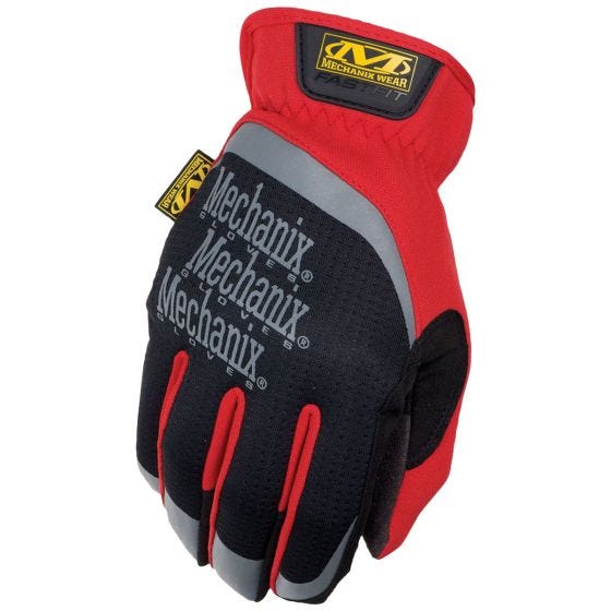 Mechanix Wear guanti FastFit in rosso