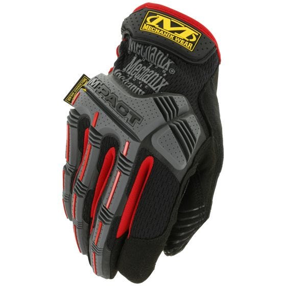 Mechanix Wear guanti M-Pact in Nero/Rosso