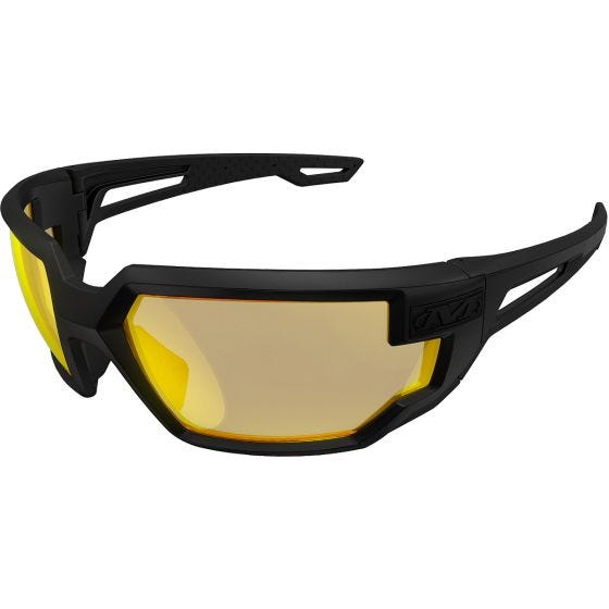 Mechanix Wear Occhiali Vision Type-X F - Montatura nera con lenti ambrate