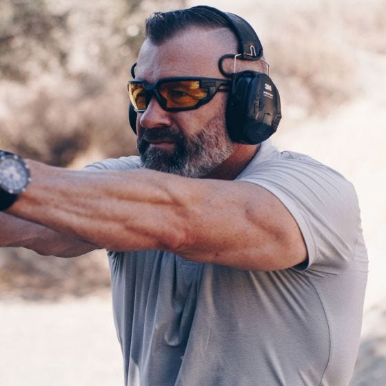 Mechanix Wear Occhiali Vision Type-X F - Montatura nera con lenti ambrate