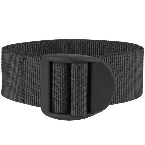Mil-Tec cinghia da 25 mm con fibbia e lunghezza 120 cm in nero