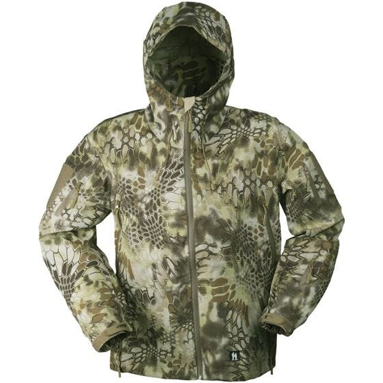 Mil-Tec giacca traspirante hardshell in Mandra Tan
