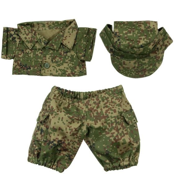 Mil-Tec completo Teddy Bear small in Digital Flora