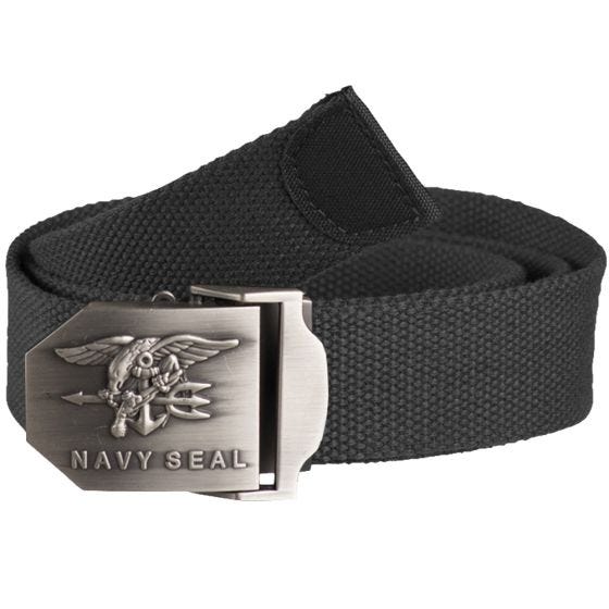 Mil-Tec cintura US Navy Seal 38 mm in nero