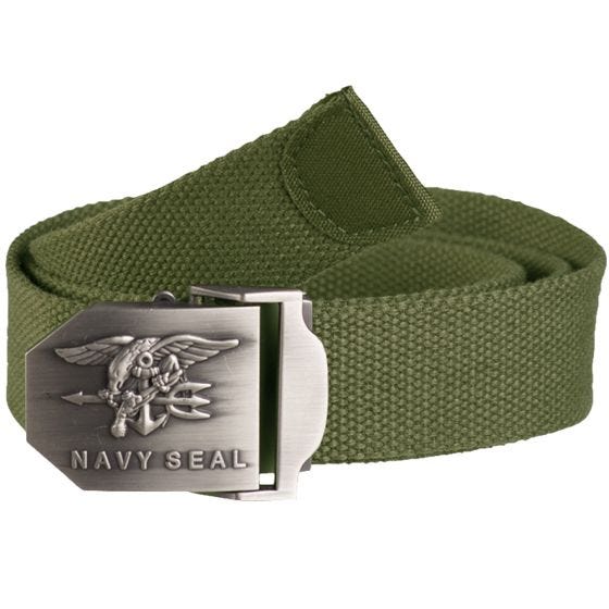 Mil-Tec cintura US Navy Seal 38 mm in verde oliva