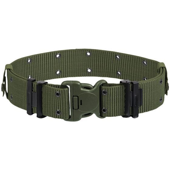 Mil-Tec cintura US LC2 con fibbia Duraflex in verde oliva