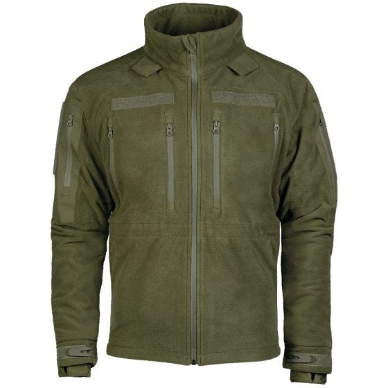 Mil-Tec Giacca in pile Plus Cold Weather - Oliva