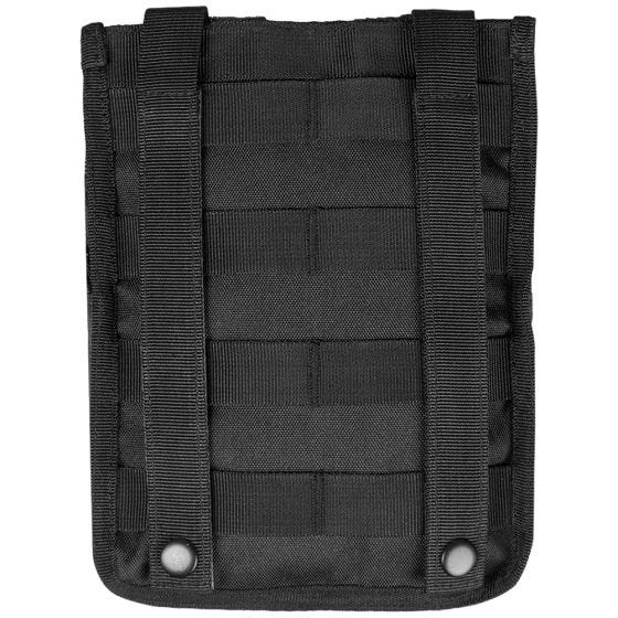 Mil-Tec astuccio da cintura tagliato a laser large in nero