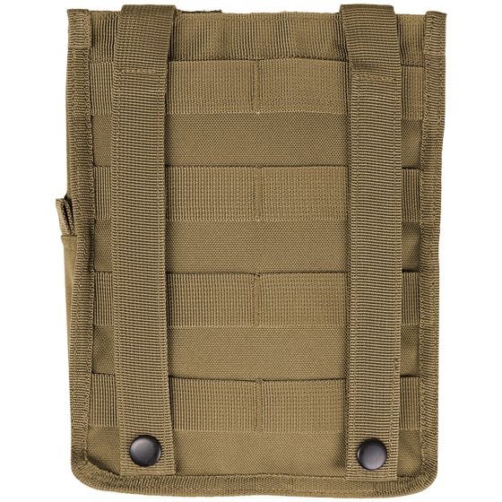 Mil-Tec astuccio da cintura tagliato a laser large in Dark Coyote