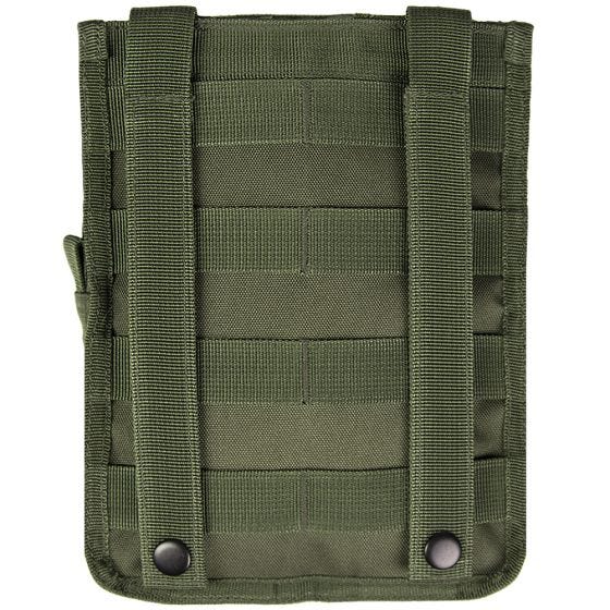 Mil-Tec astuccio da cintura tagliato a laser large in verde oliva