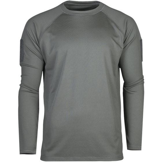 Mil-Tec maglia tattica a maniche lunghe Quick Dry in Urban Grey