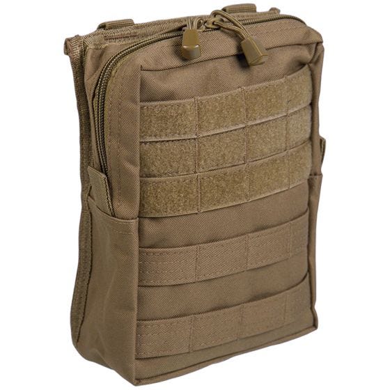 Mil-Tec astuccio MOLLE large per cintura in Dark Coyote