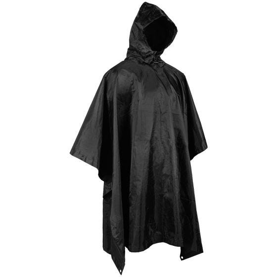 Mil-Tec Poncho impermeabile - Nero