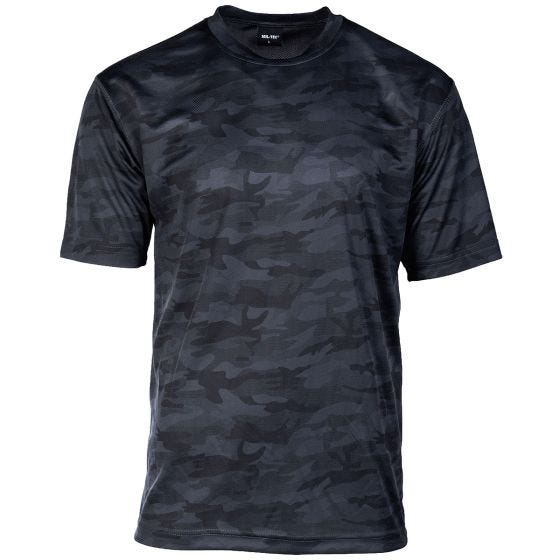 Mil-Tec T-shirt in mesh - Dark Camo