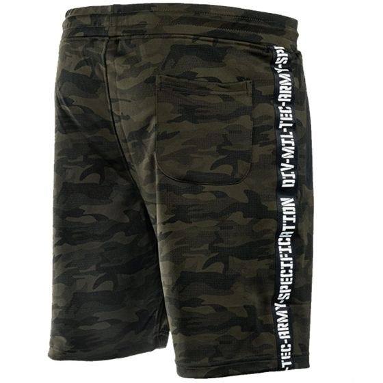 Mil-Tec Pantaloni corti Training - Woodland