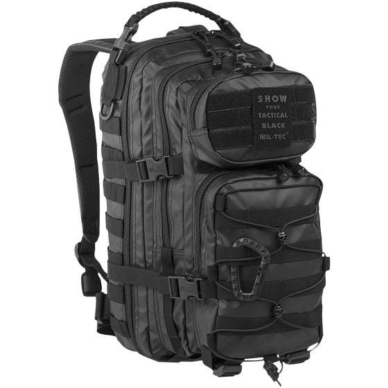 Mil-Tec zaino da assalto small US MOLLE in Tactical Black