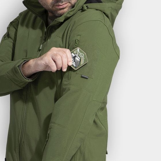 Pentagon giacca softshell Artaxes in verde oliva